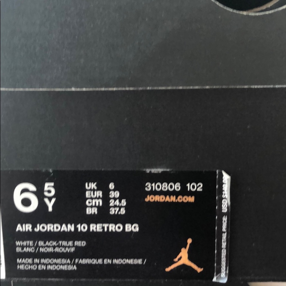 Double nickel 10s air Jordan retro